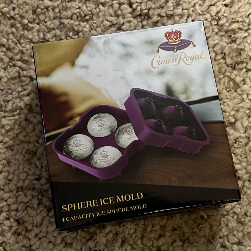 Crown Royal Sphere Ice Mold